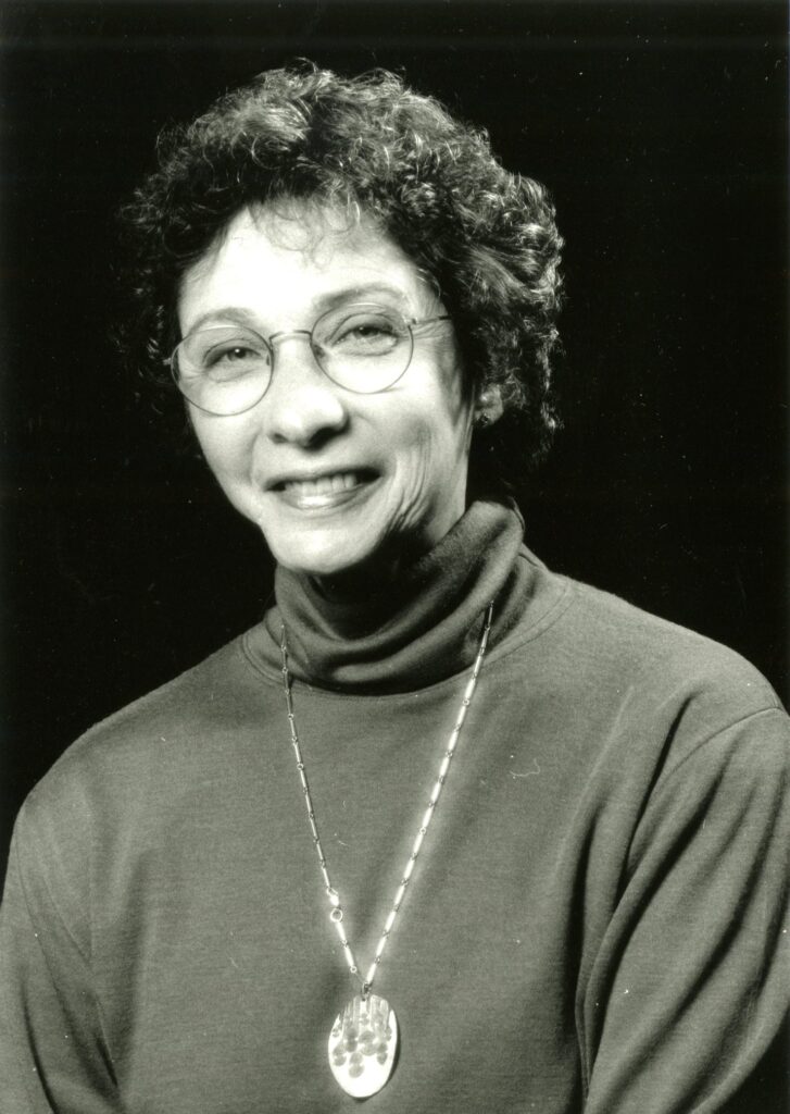Professional headshot of Esther Thelen, IU Archives P0078703